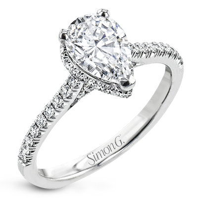 LR2342 WHITE 18K SEMI