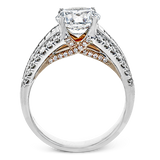 LR2370 WHITE 18K SEMI 2