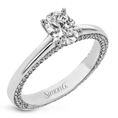 LR2460 WHITE 18K SEMI