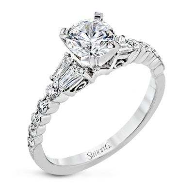 LR2569 WHITE 18K SEMI