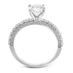 LR2595 WHITE 18K SEMI 2