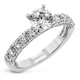 LR2596 WHITE 18K SEMI