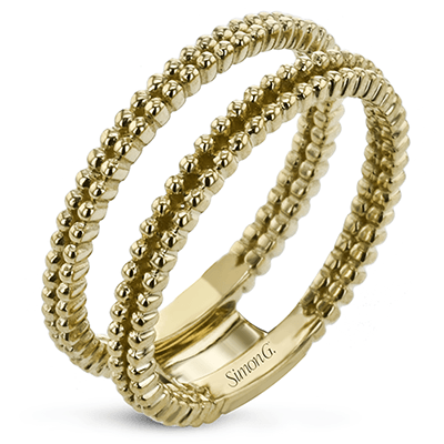 LR2601 WHITE 18K BAND