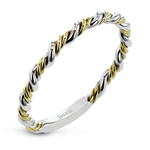 LR2637 WHITE 18K BAND