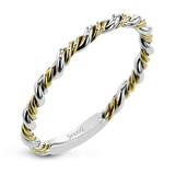 LR2637 WHITE 18K BAND