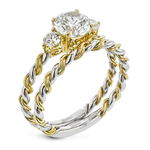 LR2637 WHITE 18K SET