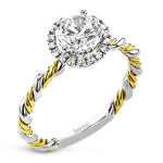 LR2790 WHITE 18K SEMI