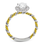 LR2790 WHITE 18K SEMI 2