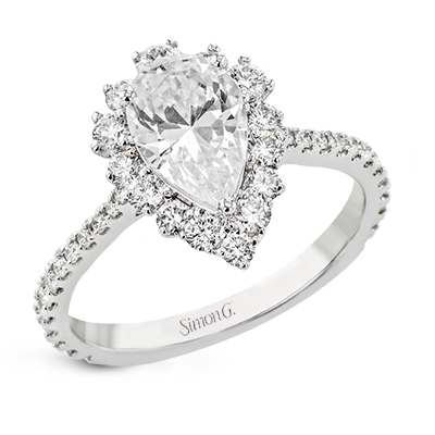 LR2848 WHITE 18K SEMI