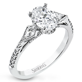 LR2976 WHITE 18K SEMI WHITE