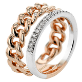 LR2995 WHITE 18K X WHITE-ROSE