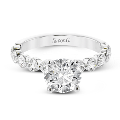 LR3006 WHITE 18K SEMI WHITE 3