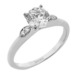 LR3122 WHITE 18K SEMI WHITE