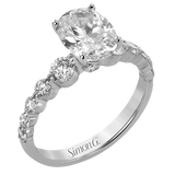 LR3202 WHITE 18K SEMI WHITE