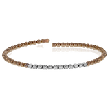 MB1592-R WHITE 18K X WHITE-ROSE