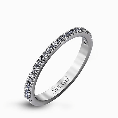 MR1840-A WHITE 18K BAND