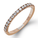 MR2132 WHITE 18K BAND ROSE