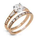 MR2220 WHITE 18K SET ROSE