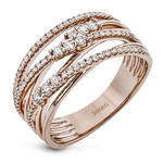 MR2606 WHITE 18K X ROSE