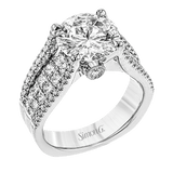 MR2691 WHITE 18K SEMI