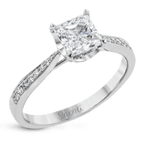 TR701-PC WHITE 18K SEMI