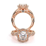 VENETIAN-5051OV-14K ROSE GOLD OVAL