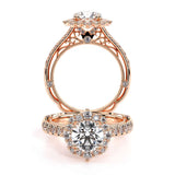 VENETIAN-5083R-18K ROSE GOLD ROUND