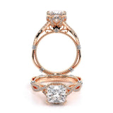 PARISIAN-153P-14K ROSE GOLD PRINCESS