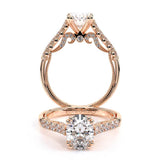 INSIGNIA-7097OV-14K ROSE GOLD OVAL
