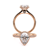 RENAISSANCE-SLD302-XPS-18K ROSE GOLD PEAR