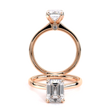 RENAISSANCE-SOL301-EM-14K ROSE GOLD EMERALD