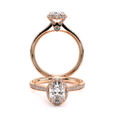 RENAISSANCE-SLD302-XOV-18K ROSE GOLD OVAL