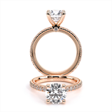 TRADITION-180R4-18K ROSE GOLD ROUND