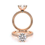 TRADITION-180R6-14K ROSE GOLD ROUND