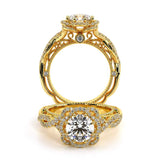 VENETIAN-5051R-18K YELLOW GOLD ROUND
