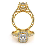 VENETIAN-5061P-18K YELLOW GOLD PRINCESS