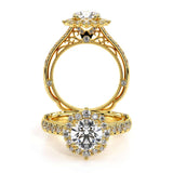 VENETIAN-5083R-14K YELLOW GOLD ROUND