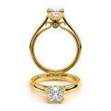 COUTURE-0418P-18K YELLOW GOLD PRINCESS