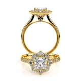 RENAISSANCE-982P-18K YELLOW GOLD PRINCESS