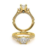 COUTURE-0470P-18K YELLOW GOLD PRINCESS