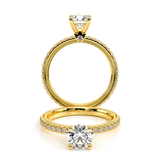 TRADITION-150R4-18K YELLOW GOLD ROUND