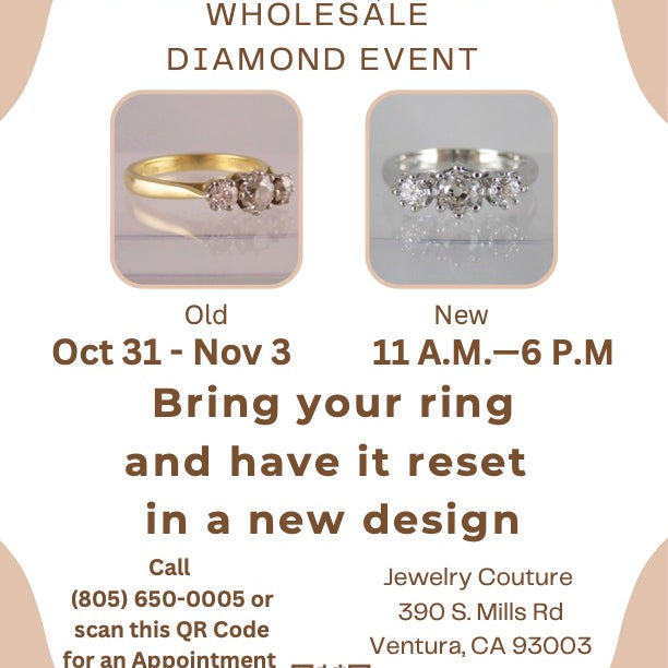 Exclusive Ventura Jewelry Events: Remake Your Rings & Explore Exclusive Wholesale Diamond Deals