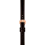 Tissot Bellissima brown leather strap