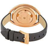 Swarovski Crystalline Glam 35mm Black Dial Watch 5519452 | Rose Gold Tone PVD & Crystal Filled Case