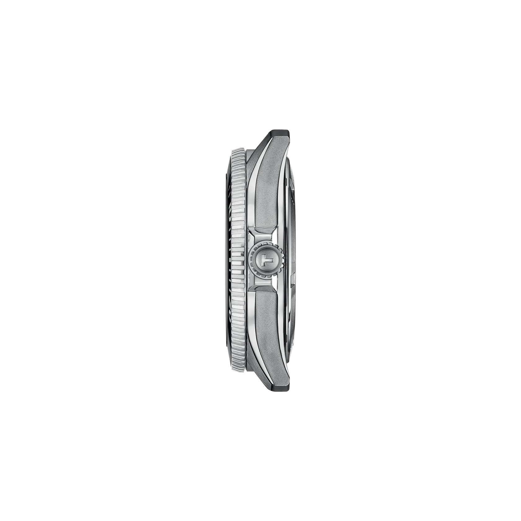 Tissot Seastar 1000 Powermatic 80 screw-down crown profile
