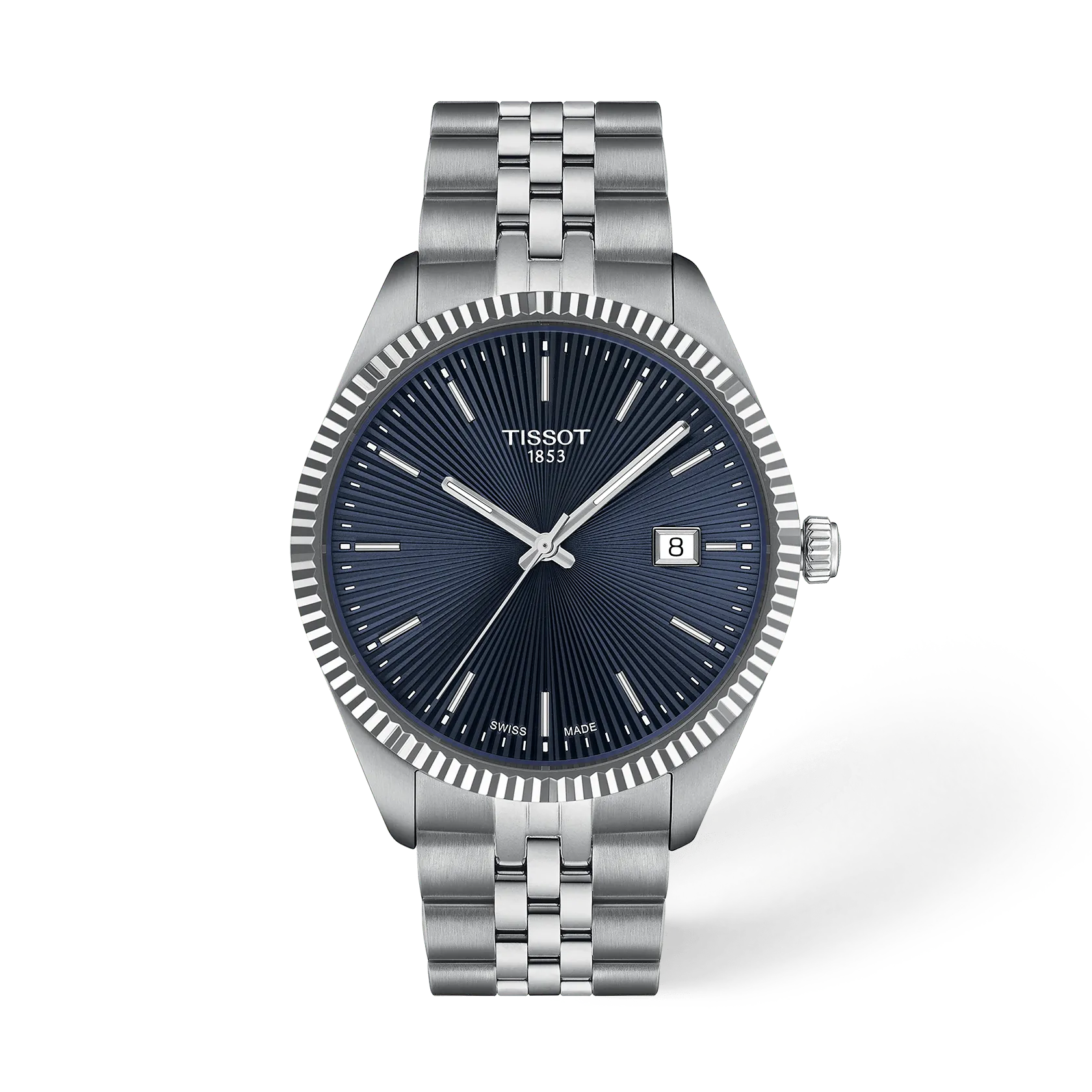 Tissot Ballade 40mm T156.410.11.041.00 Blue Dial Swiss Quartz Watch