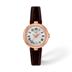 Tissot Bellissima 26mm T126.010.36.013.00 White Dial Brown Leather Women's Watch