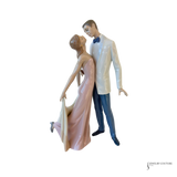 Lladró Happy Anniversary Couple Porcelain Figurine Original Box