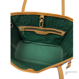 Louis Vuitton Neverfull PM Mon Monogram Tote Bag Brown with green interior Pre-loved