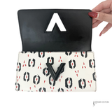 LOUIS VUITTON Limited Edition Graphic Print Epi Leather Twist Wallet Pre-Loved